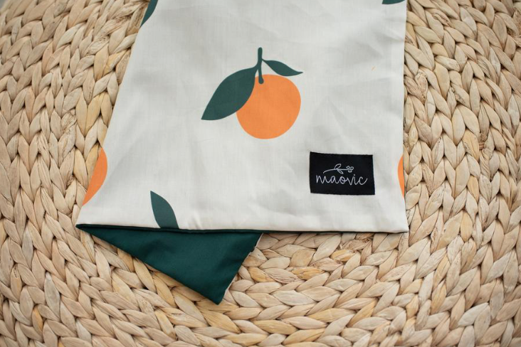 Housse pour enfants - Mandarine